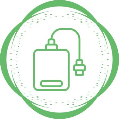 dış sabit sürücü simgesi, vektör çizim  