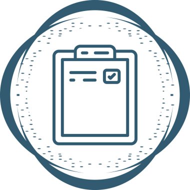 Pano web simgesi, basit tasarım, vektör illüstrasyonu 