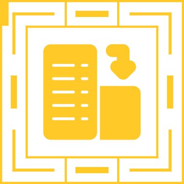 Mode Portresi. Web simgesi basit illüstrasyon