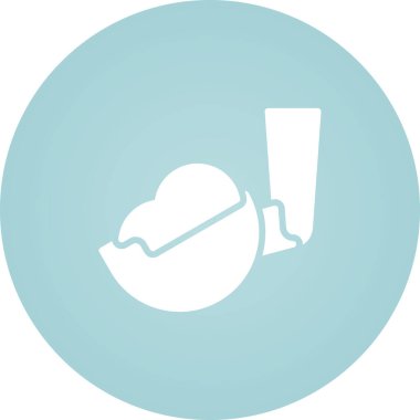 Kazı simgesi vektör illüstrasyonu 