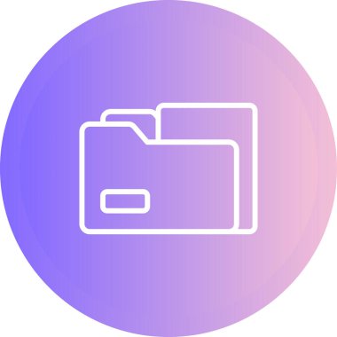 dosya yöneticisi simge vektör illüstrasyonu