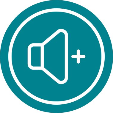 Ses hoparlörü web illüstrasyonu