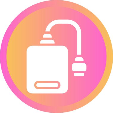 dış sabit sürücü simgesi, vektör çizim  