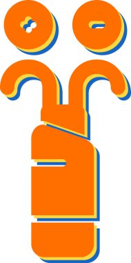 Kablo artı eksi farklı biçim simgesi kümesi