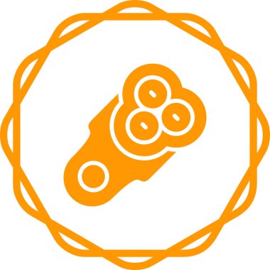 Electric Shaver modern simgesinin vektör çizimi    