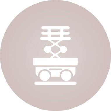 Makas Kaldırma simgesi vektör illüstrasyonu    