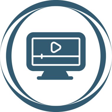 Bilgisayar web simge vektör çizim