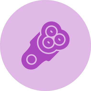 Electric Shaver modern simgesinin vektör çizimi    