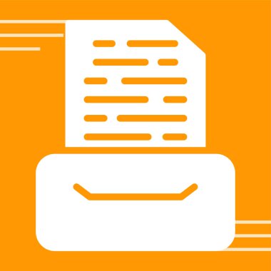 Depolama web simgesi, basit vektör illüstrasyonuName 