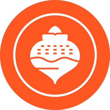 Gıda ikonunun vektör illüstrasyonu. Şalgam   