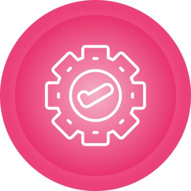 İşaretleme simgesi web basit illüstrasyonunu işaretle 