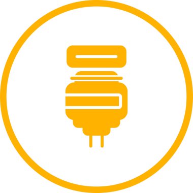 elektrik prizi simgesi. Web illüstrasyonu