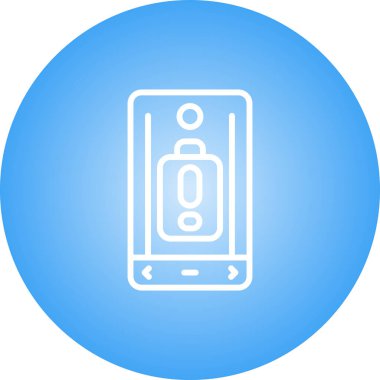 pil ağ simgesi, basit vektör illüstrasyonu