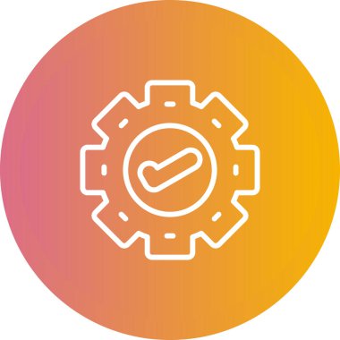 İşaretleme simgesi web basit illüstrasyonunu işaretle 