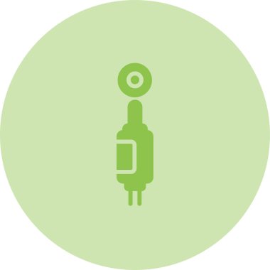 elektrik prizi simgesi. Web illüstrasyonu