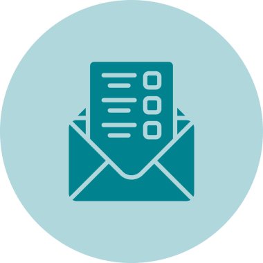 posta zarfı web basit illüstrasyon