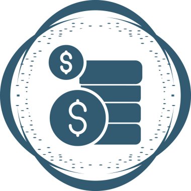 Bozukluklar. Web simgesi basit illüstrasyon