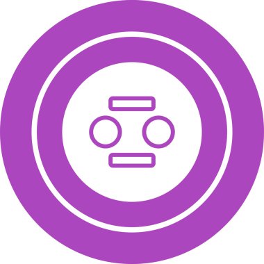 soket simgesi web basit illüstrasyon