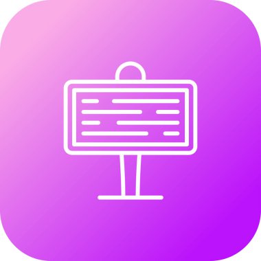 Web simgesi vektör illüstrasyonunu imzala