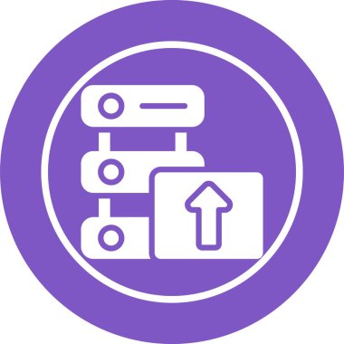 Web simge vektör çizim upload