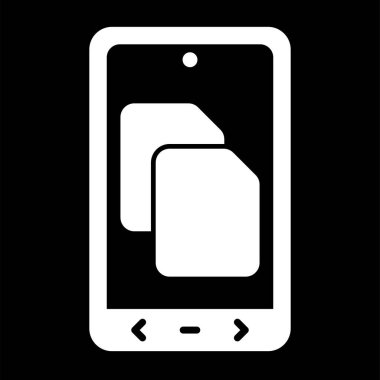 Simge vektör illüstrasyonunu kopyala 