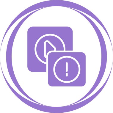 Dikkat Satır Simgesi, Hata Vektörü İşareti Beyaz Arkaplanda izole edildi  