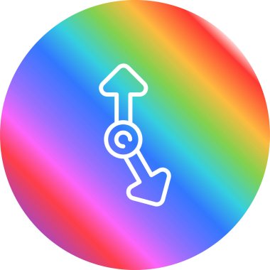 ok simgesi işareti, vektör illüstrasyonu