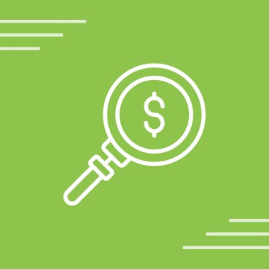 Ara. Web simgesi basit tasarım