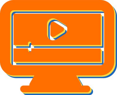 Bilgisayar web simge vektör çizim