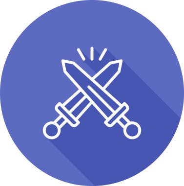 Eylem Oyunu simgesi, vektör illüstrasyonu basit tasarım