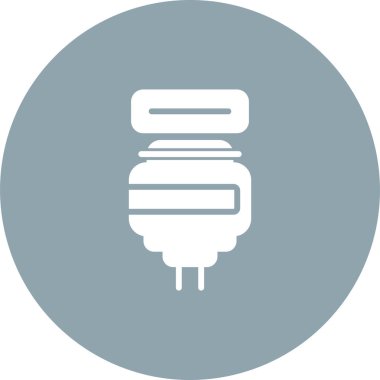 elektrik prizi simgesi. Web illüstrasyonu