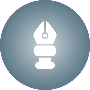 kalem simgesinin vektör illüstrasyonu 