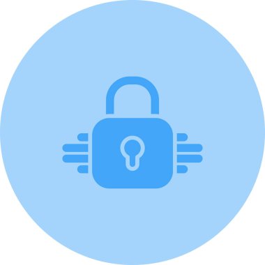 Ağ Erişim Kontrol Web simgesi vektör çizimi