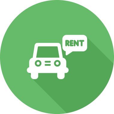 Ulaşım Servis simgesi vektör illüstrasyonuName 