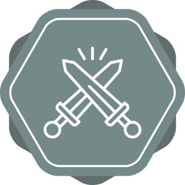 Eylem Oyunu simgesi, vektör illüstrasyonu basit tasarım