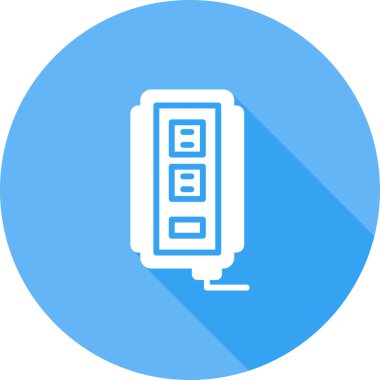 soket simgesi web basit illüstrasyon