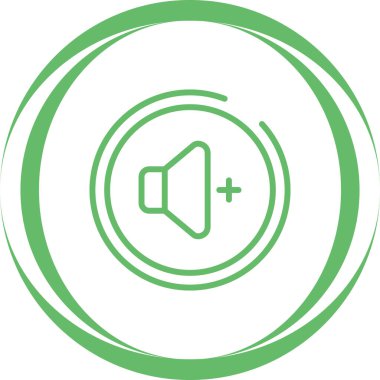 Ses hoparlörü web illüstrasyonu