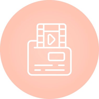 Görüntü simgesi, vektör illüstrasyonu