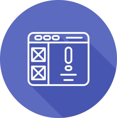 Bilgi Tasarım İşareti, Beyaz Arkaplanda Ayrı Tutulan Simge  