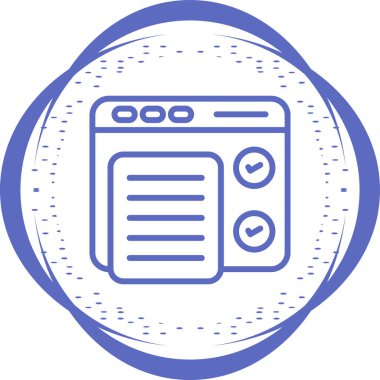 Yazılım Test Simgesi, Beyaz Konsepti İzole Edildi 