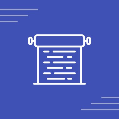 Web simgesini basit illüstrasyonla kaydır