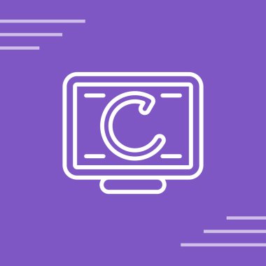  dönüm web simgesi vektör illüstrasyonu 