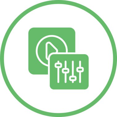 Kaydırma simgesi, beyaz arkaplanda izole edilmiş web simgesi 