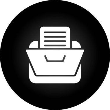 Dolap simgesi dosyası basit illüstrasyon