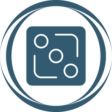 zar simgesinin vektör illüstrasyonu