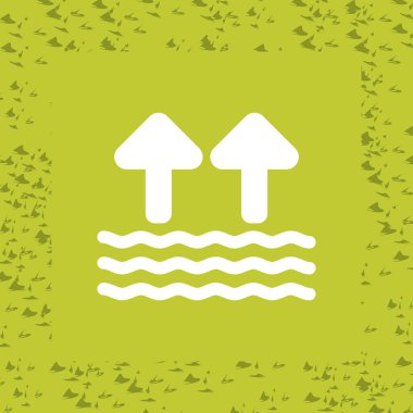 ok simgesi işareti, vektör illüstrasyonu