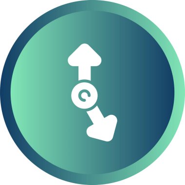 ok simgesi işareti, vektör illüstrasyonu