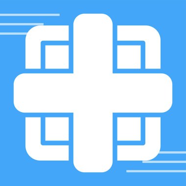 Web tasarımı için kenar simgesi, ayırıcı satır vektör işareti 