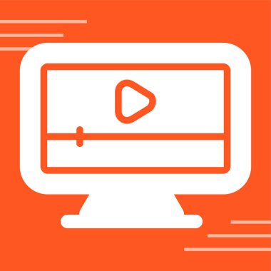 Bilgisayar web simge vektör çizim