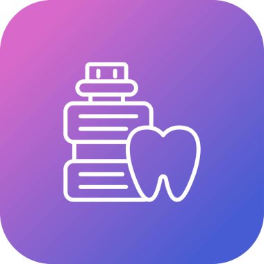 gargara vektör web simgesi çizimi 